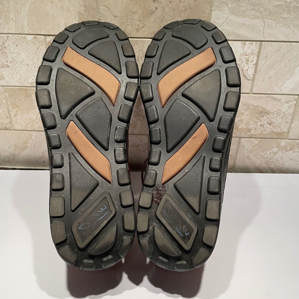 Drew Hogan Toledo Mens Brown Leather Orthopedic Walking Shoes Size 11W Wide - Picture 6 of 8